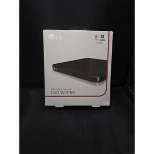 LG Portable External DVD/RW Drive - Black (SP80)